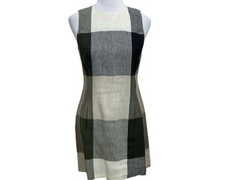 Ellen Tracy Company Linen Sleeveless Dress Size 6P