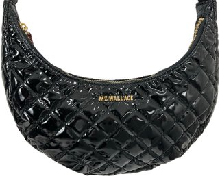 MZ Wallace Crosby Luna Quilted Patent Crossbody Bag Brand New
