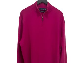 Polo Golf Ralph Lauren Quarter Size Cashmere Sweater Size XL