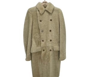 Todd Snyder Lamb Shearling Fur Coat Size Medium NEW