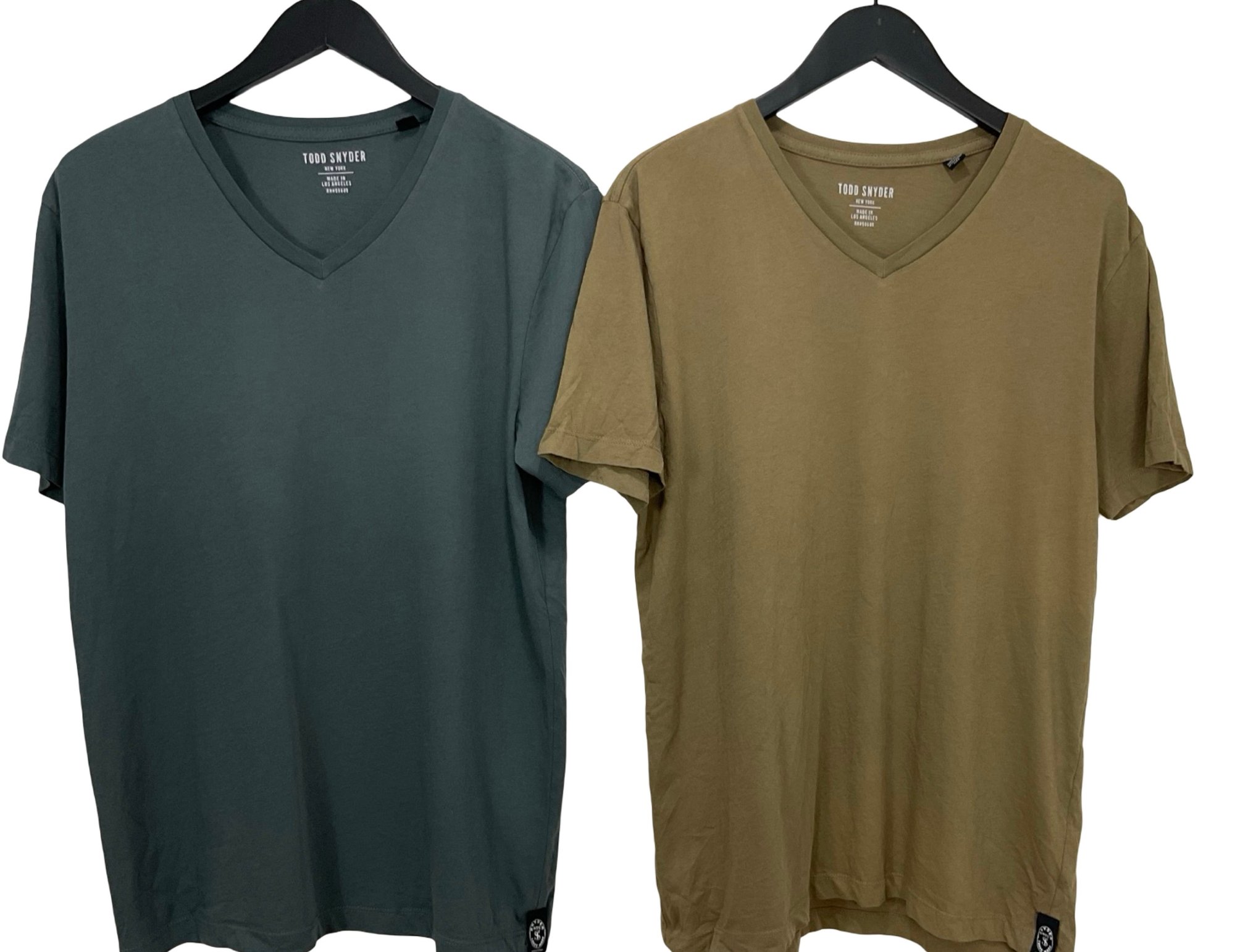 Todd Snyder LA Premium Jersey V-neck Tees NEW #177498 | Auctionninja.com