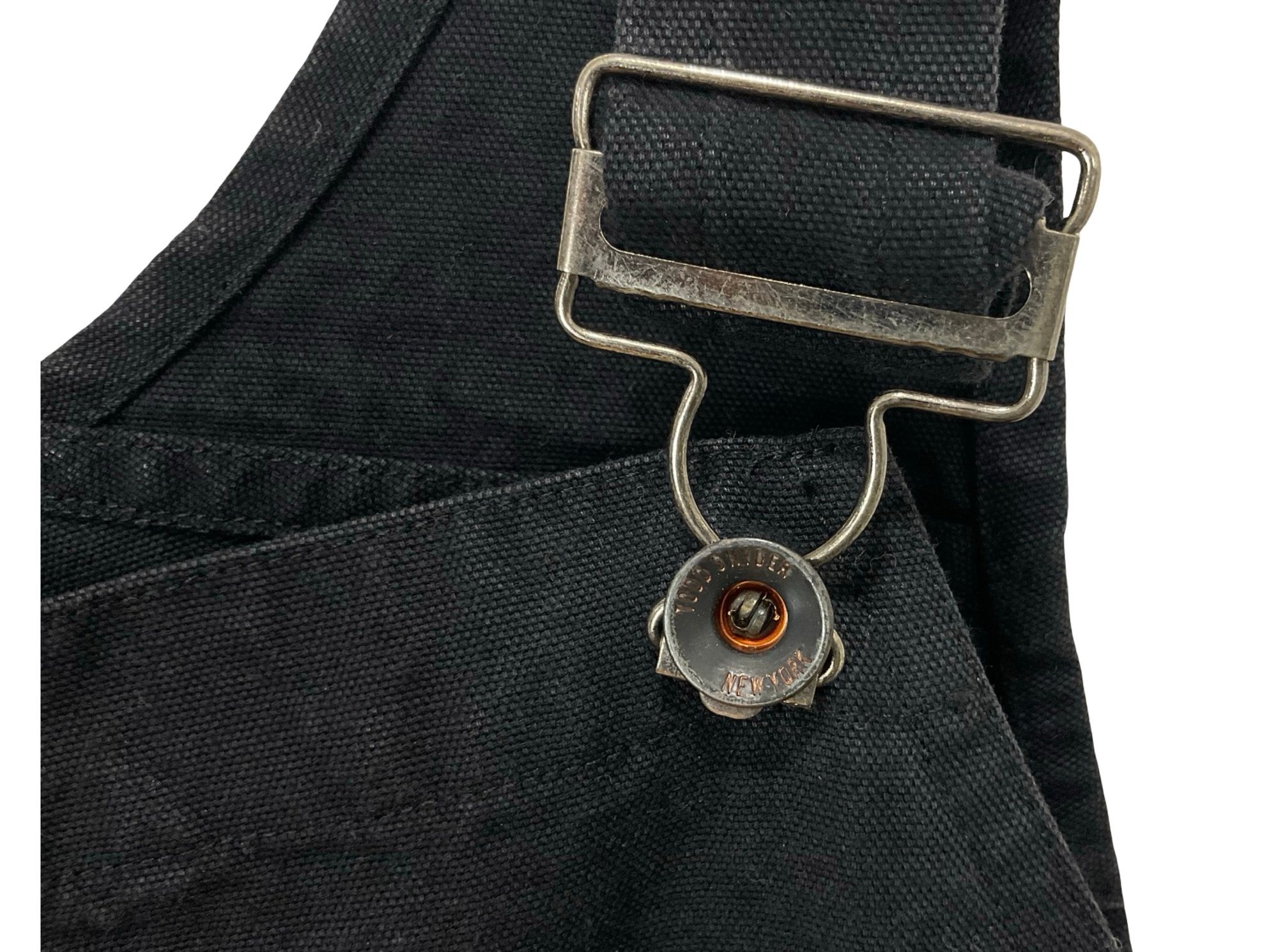Todd Snyder Black Bib Overalls #177666 | Auctionninja.com