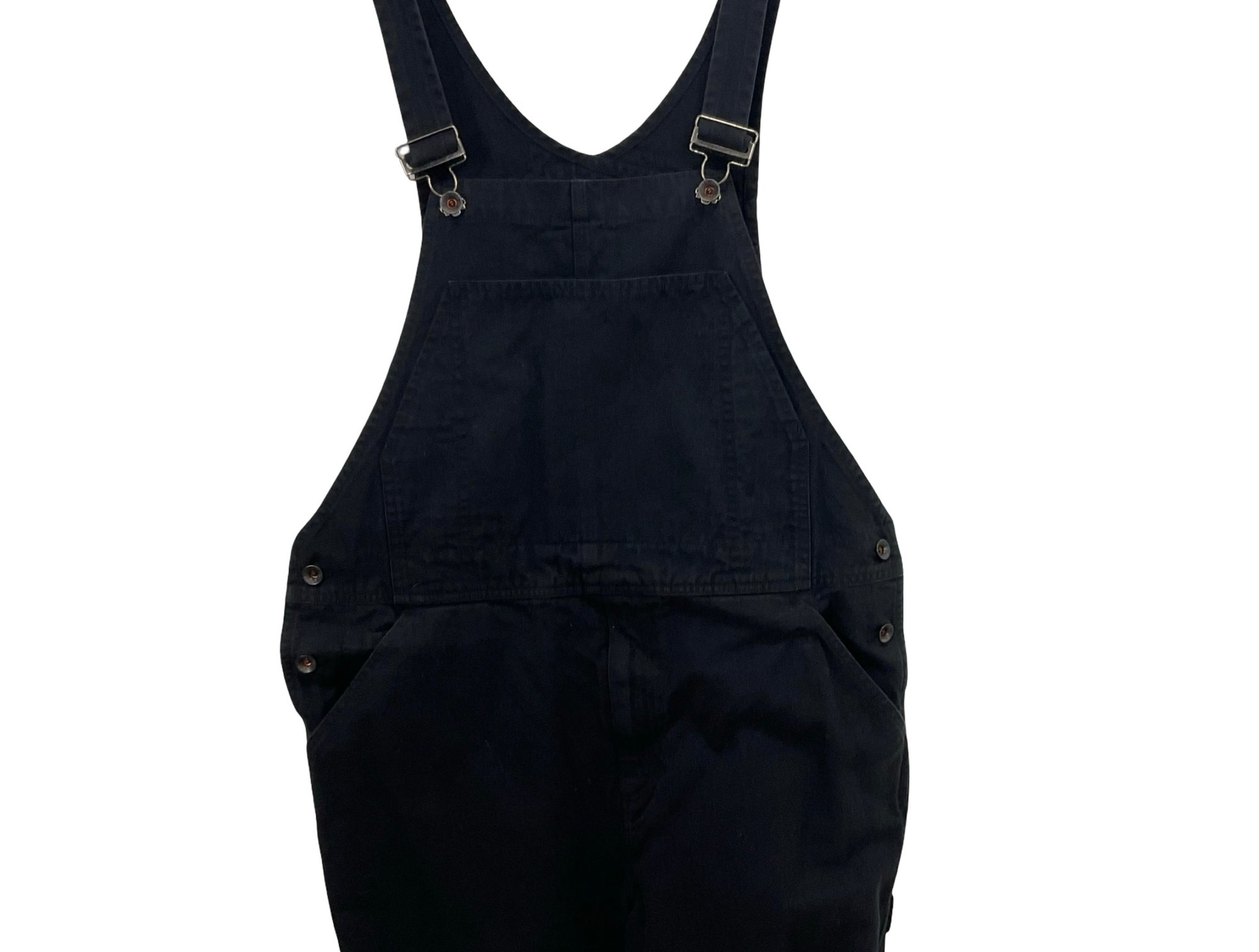 Todd Snyder Black Bib Overalls #177666 | Auctionninja.com