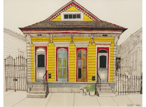 New Orleans Double Shotgun Home In Marigny