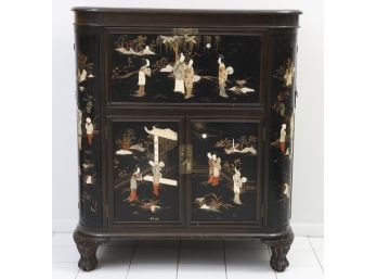Chinese Folding Bar Cabinet