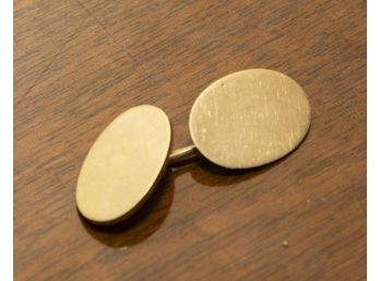 14K Gold Cufflink