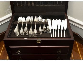 Vintage Silverware Set With Presentation Box 179 Pieces