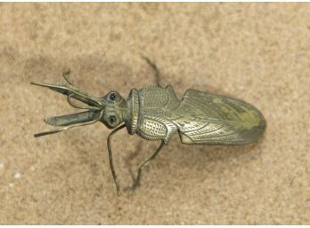 Vintage Brass Insect Figurine