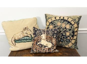 Throw Pillow Trio