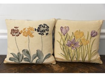 Floral Throw Pillows