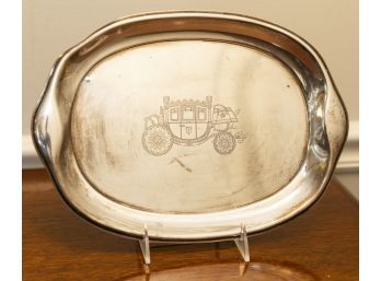 International Sterling Silver Oval Tray 450 Grams