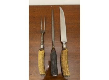 Bone Handle Carving Set