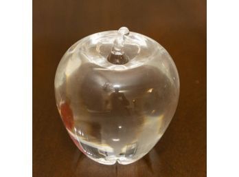Steuben Crystal Apple