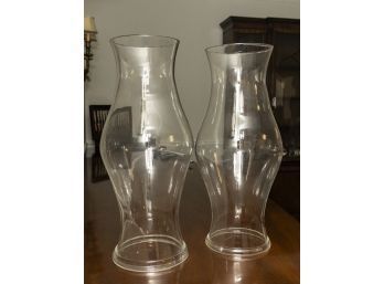 Pair Of Large Hurricane Shades