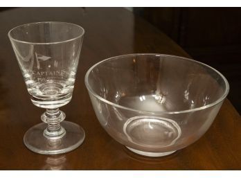 Captains Trophy Cup & Bowl