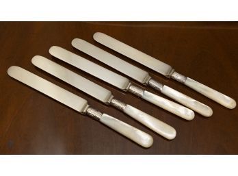 Mother Of Pearl Handle Gorham Knife Set