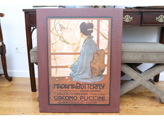 Madama Butterfly Canvas Print