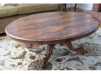 Oval Coffee Table
