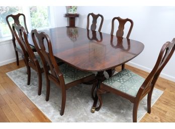 Mahogany Dining Table & Chairs
