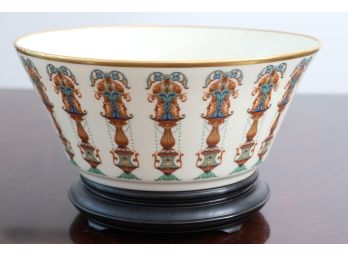 Lenox Bowl On Wooden Stand