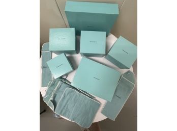 Set Of Tiffany Blue Boxes (Empty)
