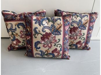 Throw Pillow Trio
