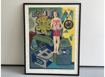 Abstract Framed Print