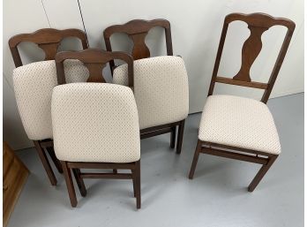 Set Of 4 Bridge Chairs