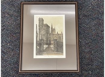 Lithograph Signed & Numbered