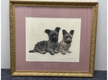 Kurt Meyer Eberhardt Signed Etching