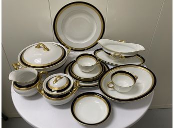 Chester Gold & White China Set