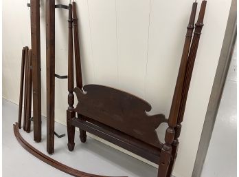 Mahogany Canopy Bed Frame