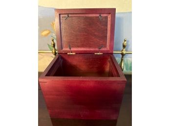 Storage Box With Photograph Insert