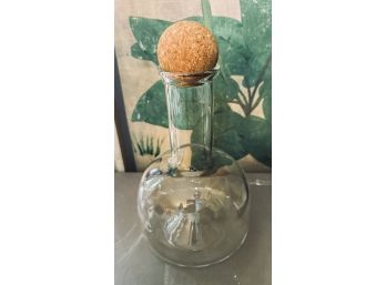 Decantur With Cork Stopper