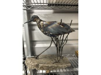 Metal Bird Decor
