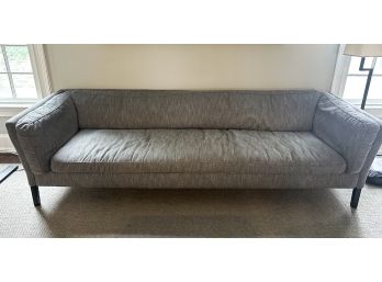 Gray Low-Profile Sofa