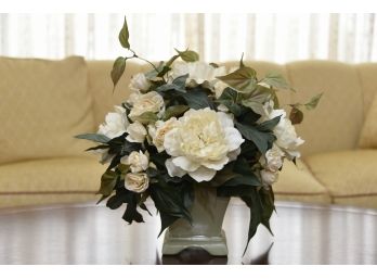 Faux Florida Rose Centerpiece