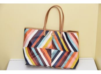 Tory Burch Multi Colored Tote Bag