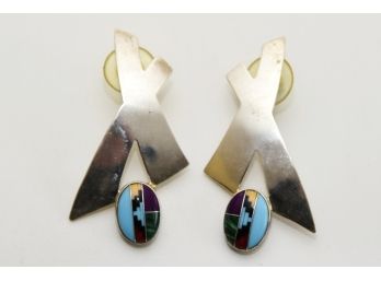 Sterling Silver Earrings - N115