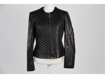 Cole Haan Lamb Skin Coat Size Large