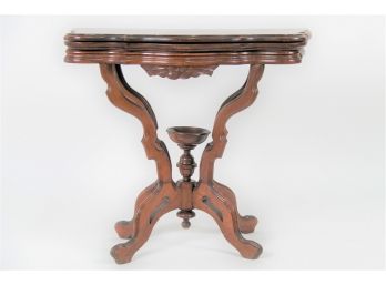 A Beautifully Detailed Mahogany Library Table
