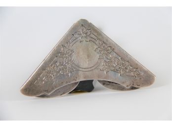 A Sterling Silver Corner Book Mark By Gorham