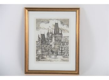 'Praya' Signed & Numbered Etching Print (#45)