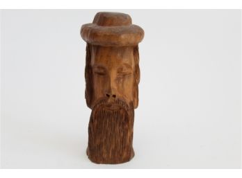 Hand Carved Wooden Israeli Figurine Made In Bethlehem