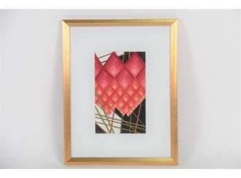 Time For Me By Jean Hill Framed Abstract