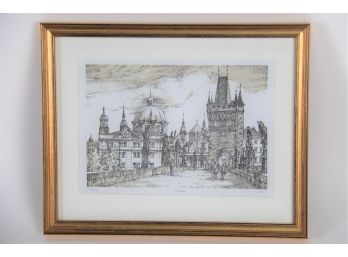 'Praya' Signed & Numbered Etching Print (#68)