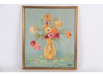 Original Oil On Canvas Still Life