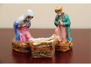 A Limoges Nativity Set