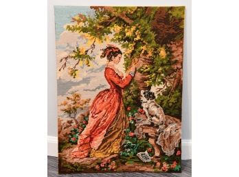 'Young Lovers' Needlepoint