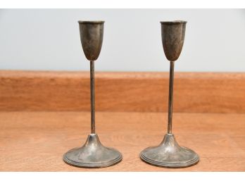 Sterling Silver Weighted Candle Sticks